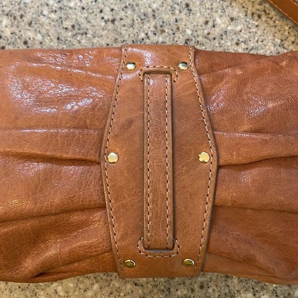 KOOBA Erin Brown Leather Convertible Bag - Picture 10 of 16